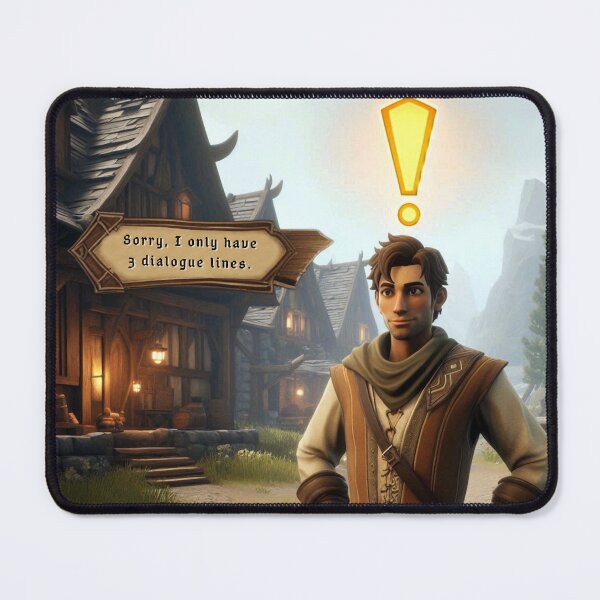 Item preview, NPC Vibes - Sorry, I only have 3 Dialogue Lines. designed and sold by nature. electrified..