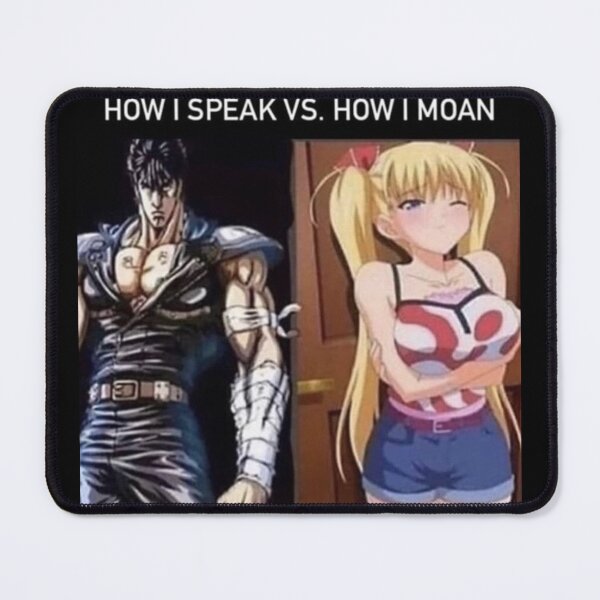 Item preview, How I Speak Vs. How I Moan Anime Girl Text Meme Trans MtF designed and sold by Thickey Forrest.