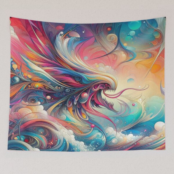 Item preview, Colorful, abstract artwork in anime style - visually impressive and unique designed and sold by FotoworldEdel.