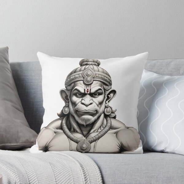 Item preview, A skatch of Bajrangbali designed and sold by Poonamstylehub.