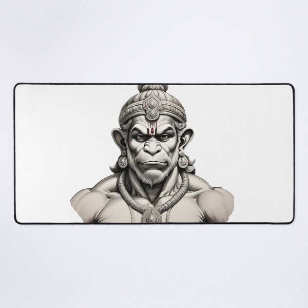 Item preview, A skatch of Bajrangbali designed and sold by Poonamstylehub.