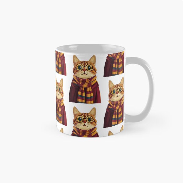 Item preview, Potter Cartoon Wizard Magic Fantasy, magical cat designed and sold by Innamalinka.