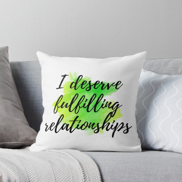 Item preview, I deserve fulfilling relationships - Positive Affirmations - For Self Love [ 2025 - Collection ] designed and sold by elmsstudios.