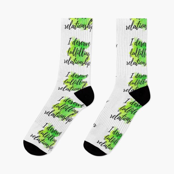 Item preview, I deserve fulfilling relationships - Positive Affirmations - For Self Love [ 2025 - Collection ] designed and sold by elmsstudios.