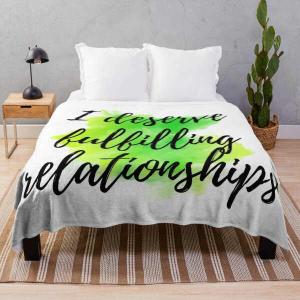 Item preview, I deserve fulfilling relationships - Positive Affirmations - For Self Love [ 2025 - Collection ] designed and sold by elmsstudios.