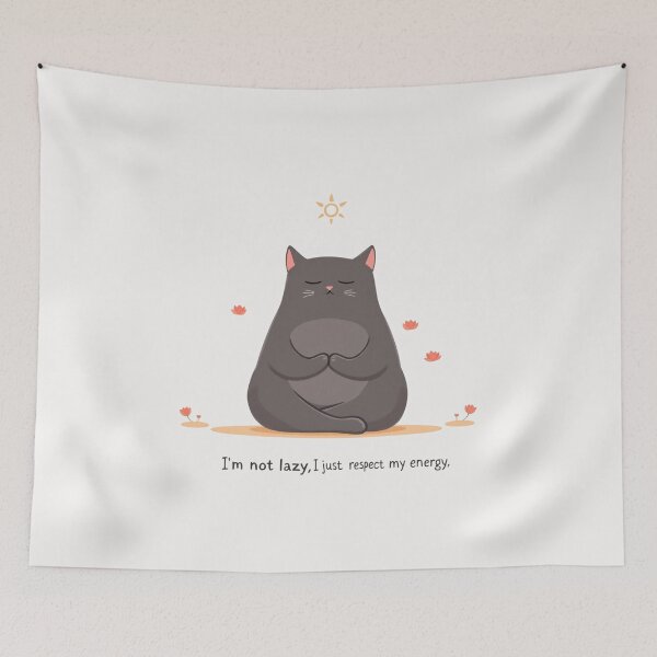 Item preview, Zen cat designed and sold by Z-Warsztatu.