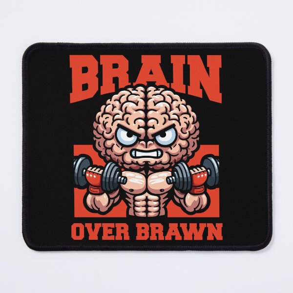 Item preview, BRAIN OVER BRAWN - BOXING GIFT designed and sold by KEF Custom.