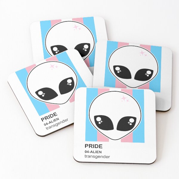 Item preview, Pride Alien Transgender designed and sold by sasyall.