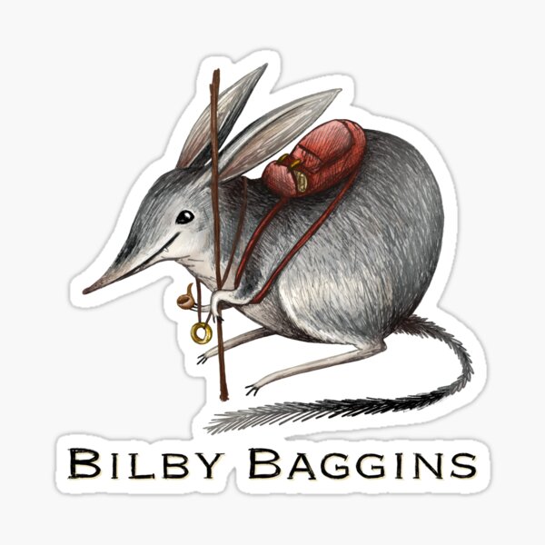 Item preview, Bilby Baggins designed and sold by SophieCorrigan.