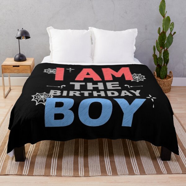 Item preview, Kids Spider Web Birthday Party I'm The Birthday Boy designed and sold by studiopekepeke.