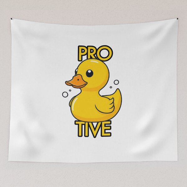 Item preview, Productive - Pro Duck Tive designed and sold by GetContented.