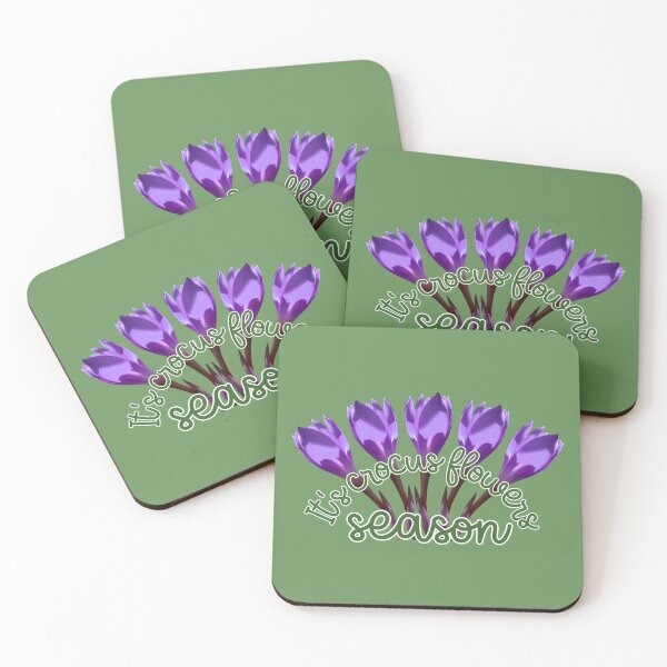 Item preview, It's crocus flowers season - spring greetings designed and sold by mariya-ivanova.
