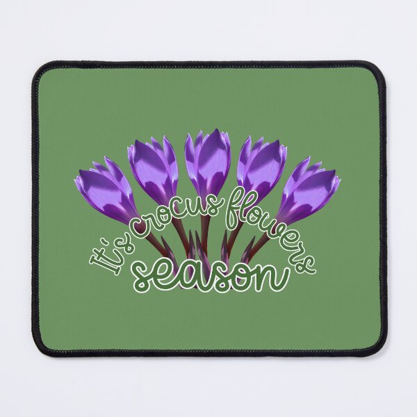 Item preview, It's crocus flowers season - spring greetings designed and sold by mariya-ivanova.