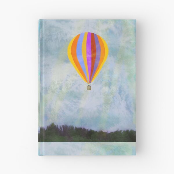 Item preview, Hot Air Balloon, oil on canvas painting, spring collection designed and sold by artoriginal.