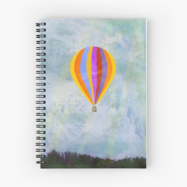 Item preview, Hot Air Balloon, oil on canvas painting, spring collection designed and sold by artoriginal.