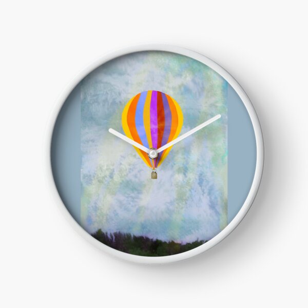 Item preview, Hot Air Balloon, oil on canvas painting, spring collection designed and sold by artoriginal.