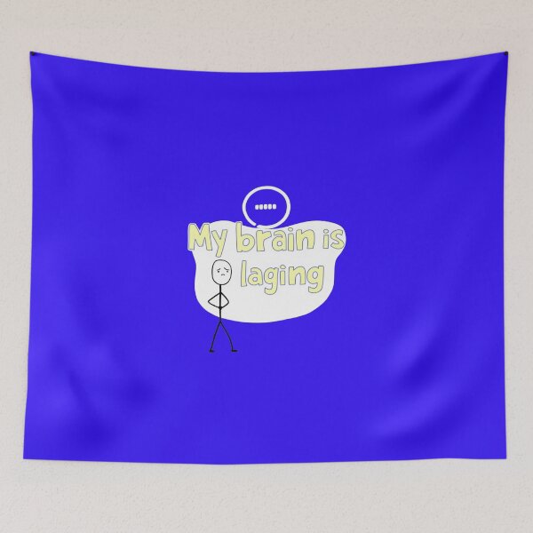 Item preview, My brain is lagging designed and sold by Z-Warsztatu.