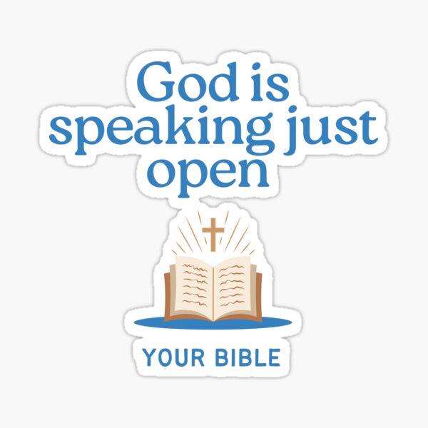 Item preview, Open your Bible designed and sold by HolySpiritBoldness.