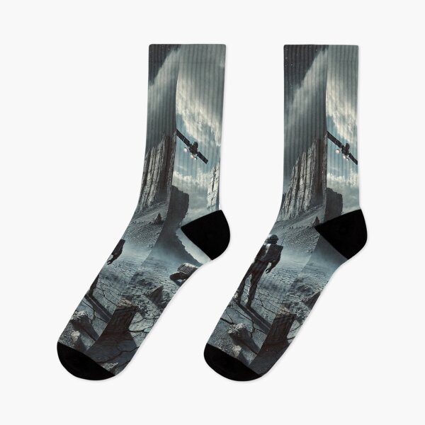 Item preview, Exploration of a wasteland on a dark planet designed and sold by Purpleflex.