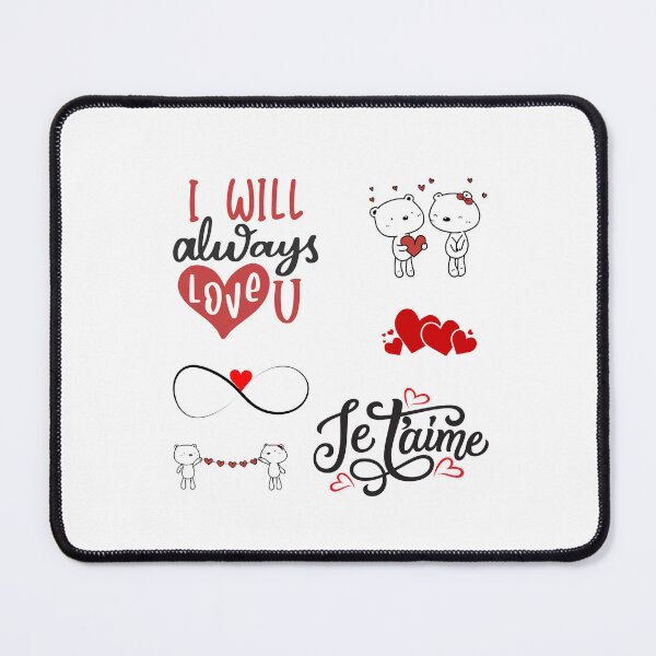 Item preview, I will always love you, je taime designed and sold by huape.