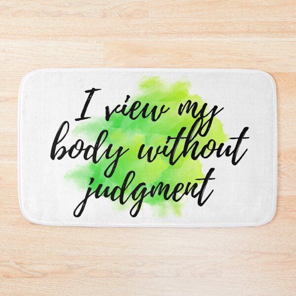 Item preview, I view my body without judgement - Positive Affirmations - For Self Love [ 2025 - Collection ] designed and sold by elmsstudios.