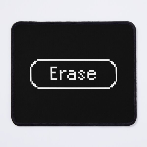 Item preview, Erase computer button designed and sold by WhackoDesigns.