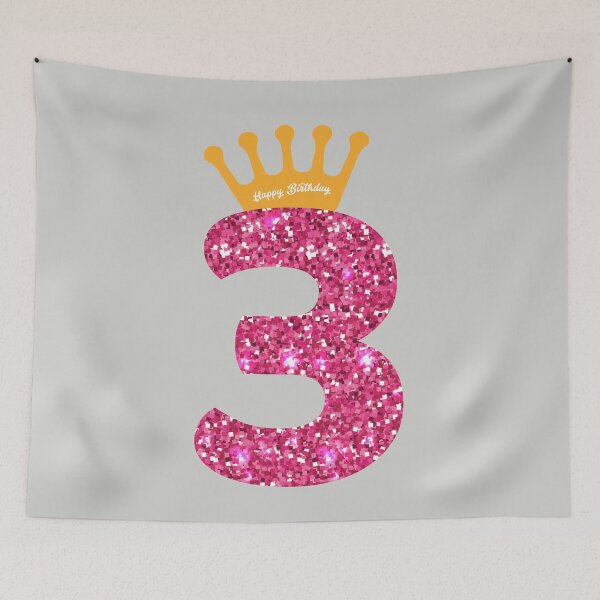 Item preview, 3rd Queens Crow Happy Birthday for Girls designed and sold by melsens.