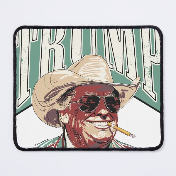 Item preview, COWBOY DONALD TRUMP designed and sold by BDNBoutique.