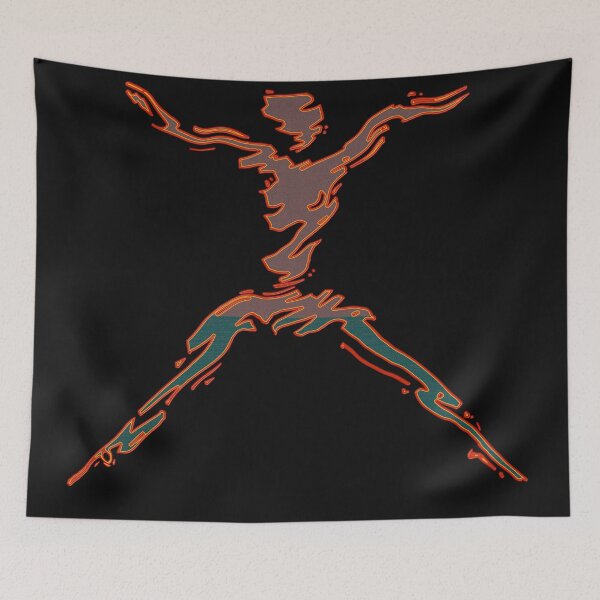 Item preview, "TRIBAL GYMNASTICS FIGURE FLAMBOYANT URBAN EXPRESSION" designed and sold by Ralek.