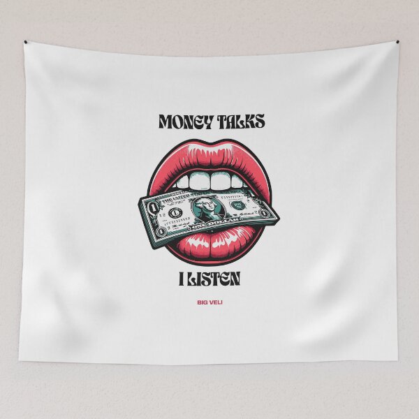 Item preview, Money Talks I Listen designed and sold by Veliprintdesign.