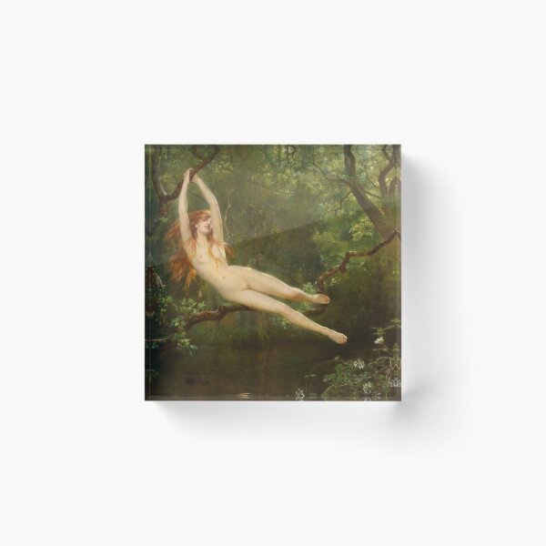 Item preview,  A nymph in the forest.(1893) - JOHN COLLIER designed and sold by Vintage Designs +.
