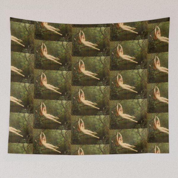 Item preview,  A nymph in the forest.(1893) - JOHN COLLIER designed and sold by Vintage Designs +.