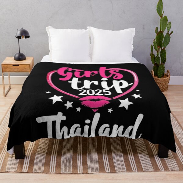 Item preview, Girls Trip Thailand 2025 Vacation Weekend Birthday Squad designed and sold by studiopekepeke.