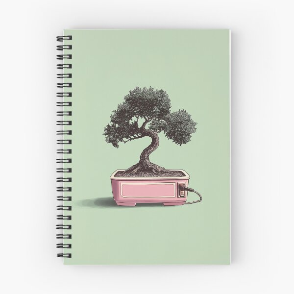 Item preview, Wired Growth: A Fusion of Nature and Technology designed and sold by ethereal_imprints.