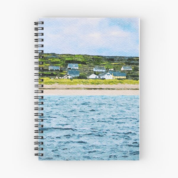 Item preview, Watercolor landscape of Inishmore on the Aran Islands in Ireland designed and sold by GestaltImagery.