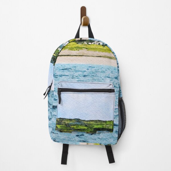 Item preview, Watercolor landscape of Inishmore on the Aran Islands in Ireland designed and sold by GestaltImagery.