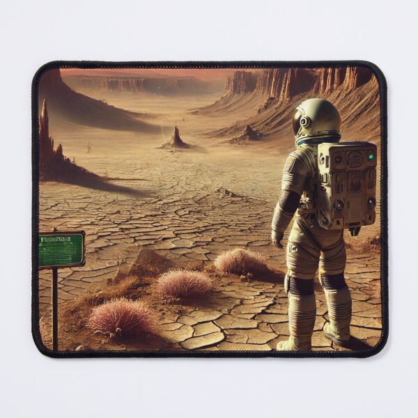 Item preview, Astronaut travels on newly discovered planet in space designed and sold by Purpleflex.