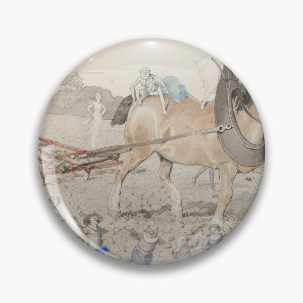 Item preview, Fairy Folk Celebrating Around the Plough - Charles Altamont Doyle (1832 – 1893)  designed and sold by Vintage Designs +.