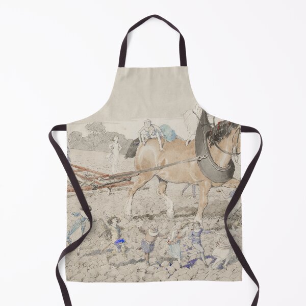 Item preview, Fairy Folk Celebrating Around the Plough - Charles Altamont Doyle (1832 – 1893) designed and sold by Vintage Designs +.