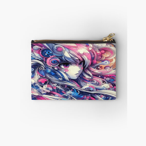 Item preview, Unique anime style abstract artwork – creative and visually stunning composition designed and sold by FotoworldEdel.