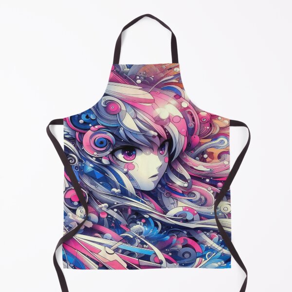 Item preview, Unique anime style abstract artwork – creative and visually stunning composition designed and sold by FotoworldEdel.