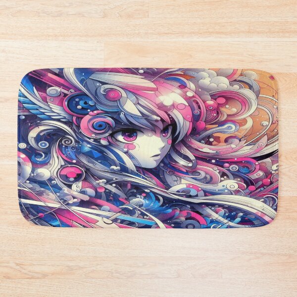 Item preview, Unique anime style abstract artwork – creative and visually stunning composition designed and sold by FotoworldEdel.