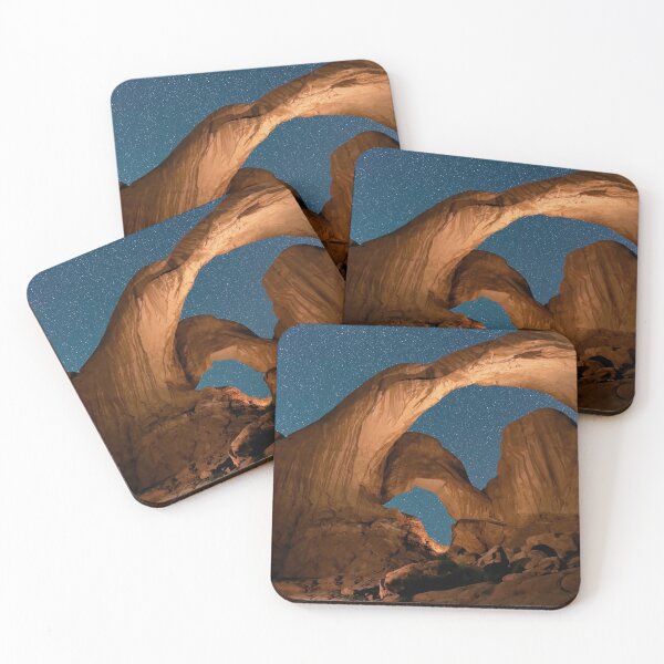 Item preview, Starlit Double Arch - Nature's Window in Utah designed and sold by Rocky Mountain Artistry.