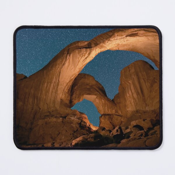 Item preview, Starlit Double Arch - Nature's Window in Utah designed and sold by Rocky Mountain Artistry.