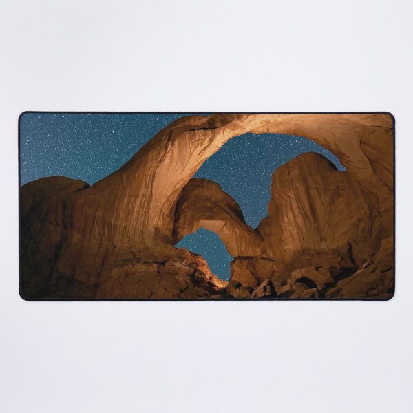 Item preview, Starlit Double Arch - Nature's Window in Utah designed and sold by Rocky Mountain Artistry.