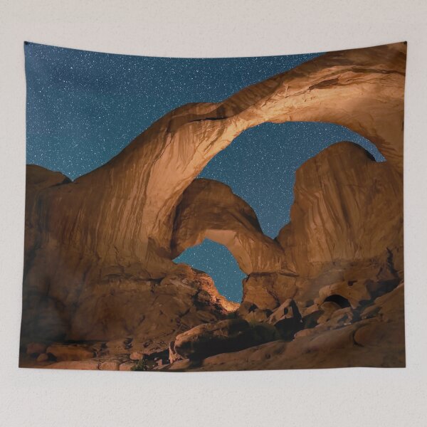 Item preview, Starlit Double Arch - Nature's Window in Utah designed and sold by Rocky Mountain Artistry.