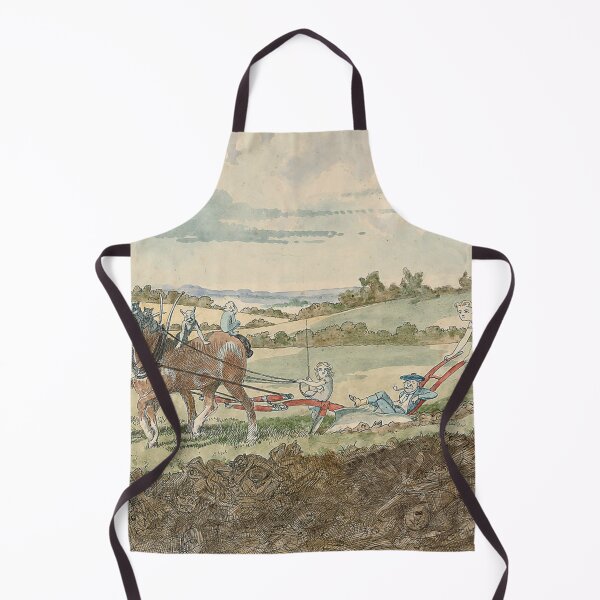 Item preview, Ploughing with pixies - Charles Altamont Doyle (1832 – 1893) designed and sold by Vintage Designs +.