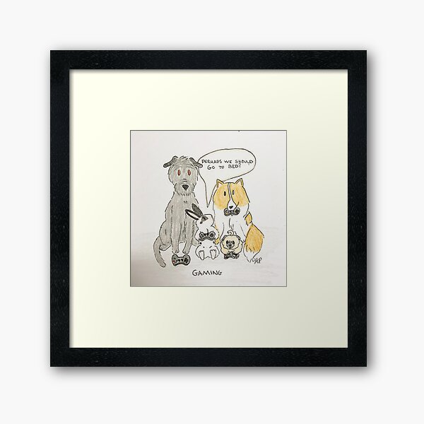 Gaming Framed Art Print