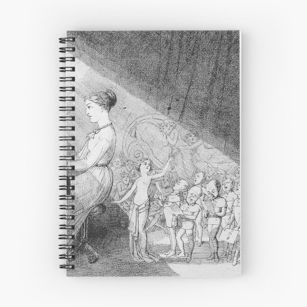 Item preview, The Pianist - Charles Altamont Doyle (1832 – 1893) designed and sold by Vintage Designs +.