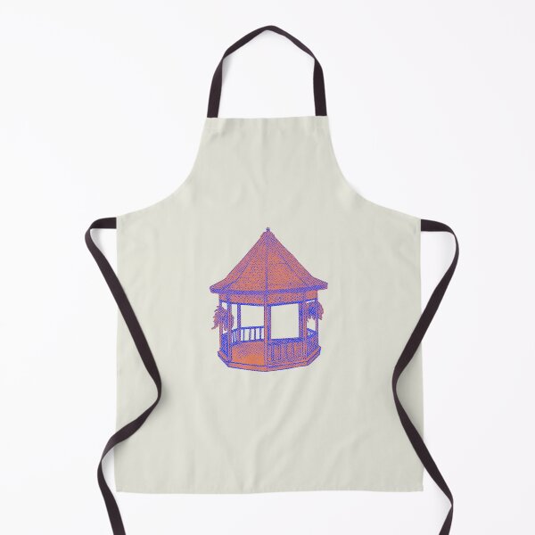 Item preview, orange and blue gazebo designed and sold by curlylucas.